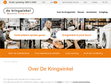 Tablet Screenshot of dekringwinkel.net